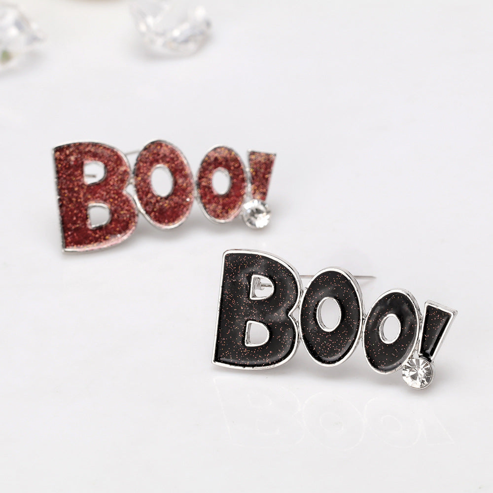 Accesorios creativos de broche de Halloween de moda europea y americana