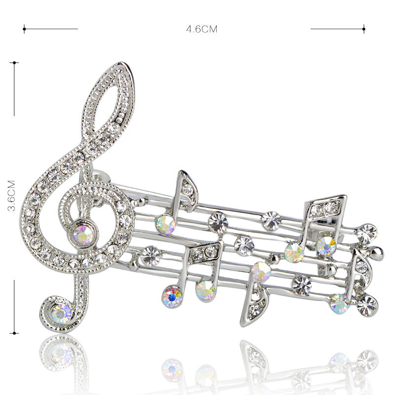Nuevo broche de instrumento musical