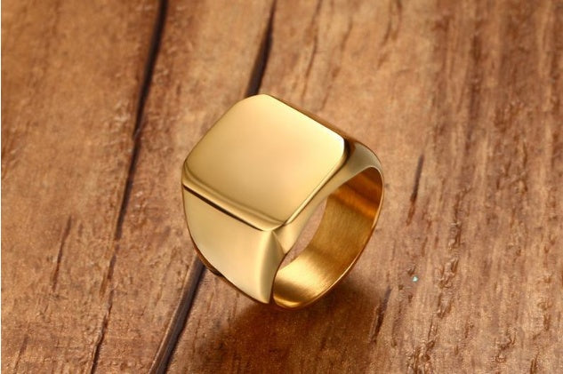 Nuestro Anillo de Joyería Sencillo Jinshengfeng con Luz Anular, Tres Colores RC-294 Personalidad