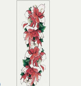 Pegatina de tatuaje impermeable para brazo completo