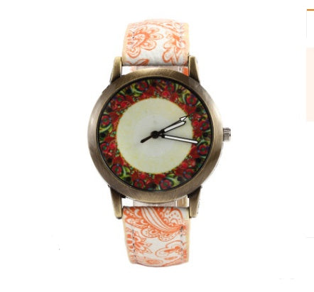 Reloj de cuarzo Caleidoscopio de moda creativa