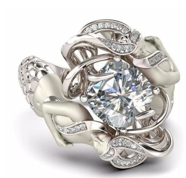 Kissenschliff Roter Natürlicher Rubin Edelstein Ring Luxus 925 Sterling Silber Meerjungfrauenringe für Frauen Hochzeitsschmuck