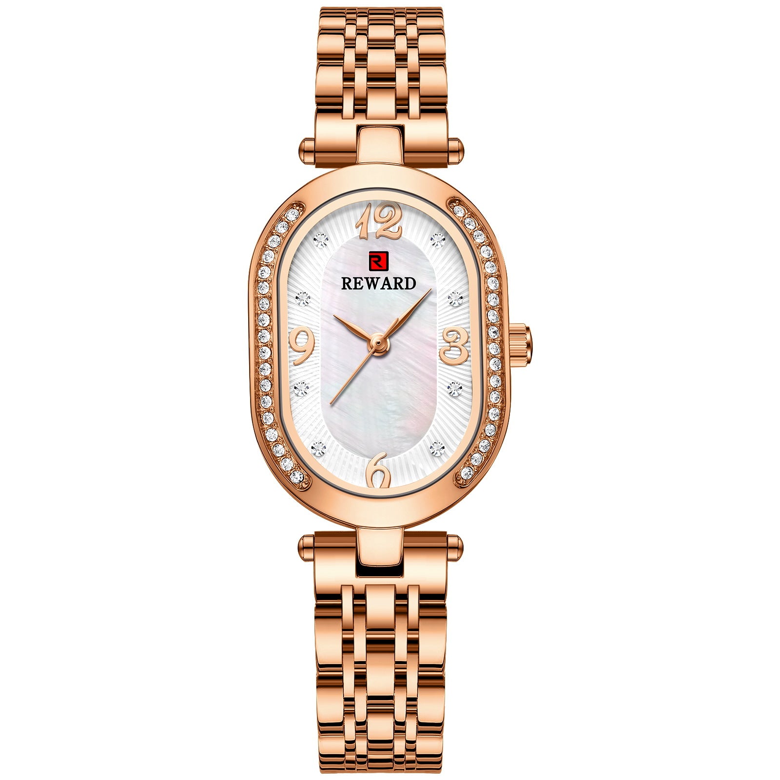 Reloj de señora elegante con diamantes