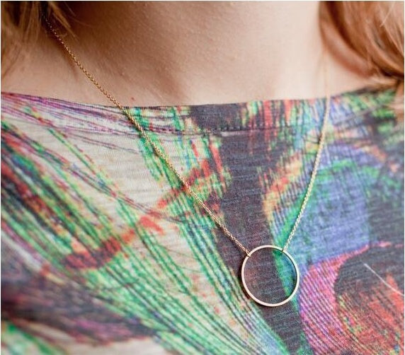 Collar de Gargantilla Simple de alta calidad de Color dorado con colgante Lariat con personalidad Casual de moda de