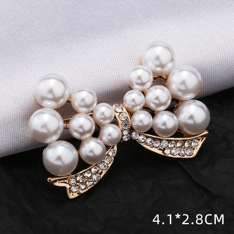 Accesorios Decorativos de Corsage para Ropa con Flores y Lazos
