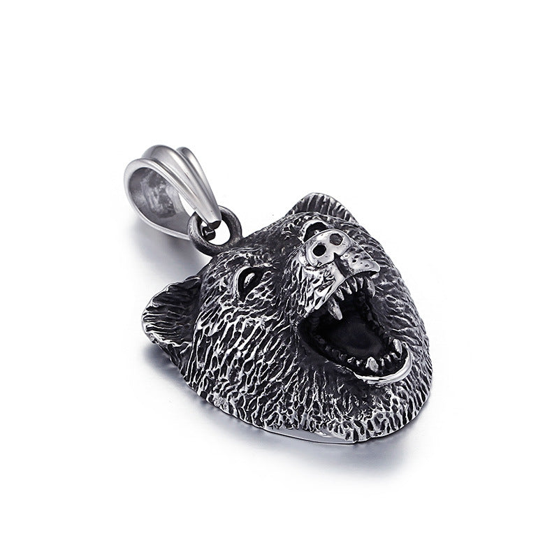 Halskette Hochwertige Metall Anhänger Herren Rock Party Punk Schmuck