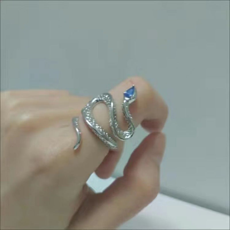 Anillos para mujer con diseño de serpiente psíquica