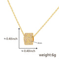 Fashion Jewelry 26 English Letter Necklace Pendant