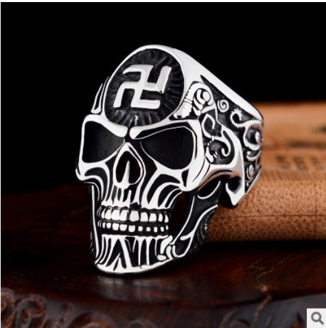 Totenkopfring Schmuck Fashion Ring