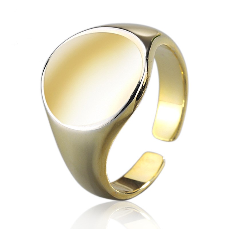 Oval glatter Ring Atmosphäre Index Ring Mode