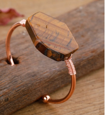 Armbänder mit rauen Steinen Weihnachtsarmbänder Schmuckgeschenke