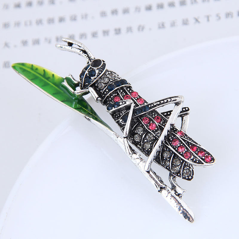 Broche de señora con temperamento de insecto