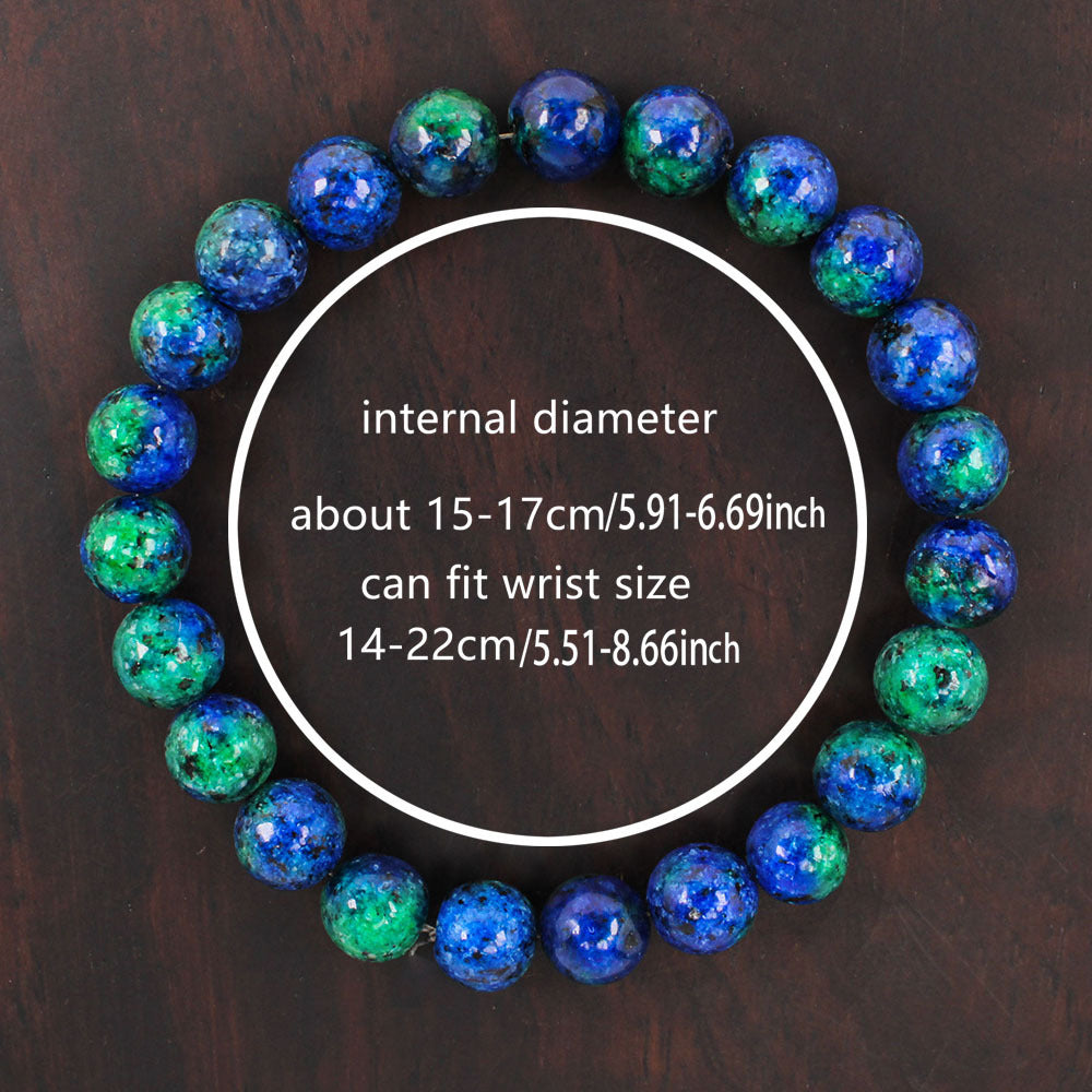 Natural Stone Bracelet African Pine Crystal Ornament