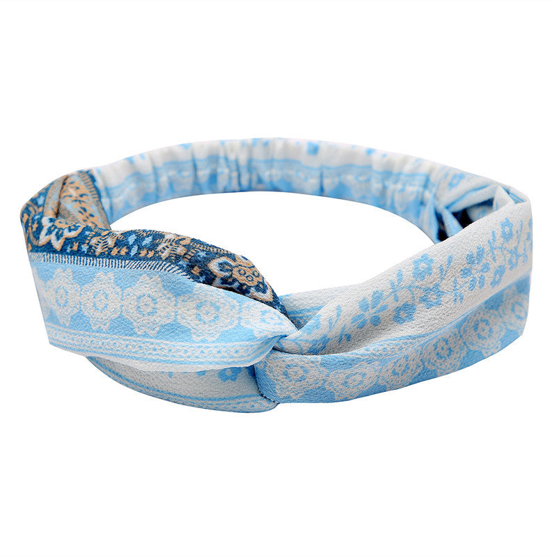 Women's Polka Dot Printed Bohemian Sweet Simple Hair Band