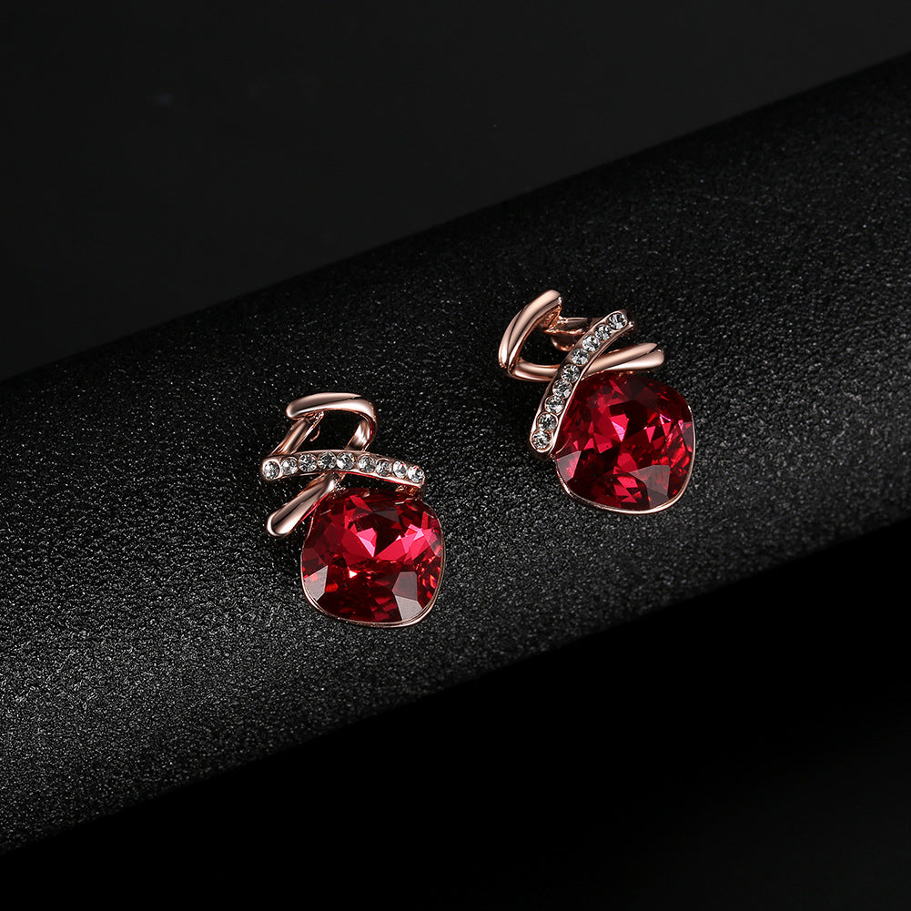 Schmuckset Braut-Halskette Ohrringe Modeschmuck-Set
