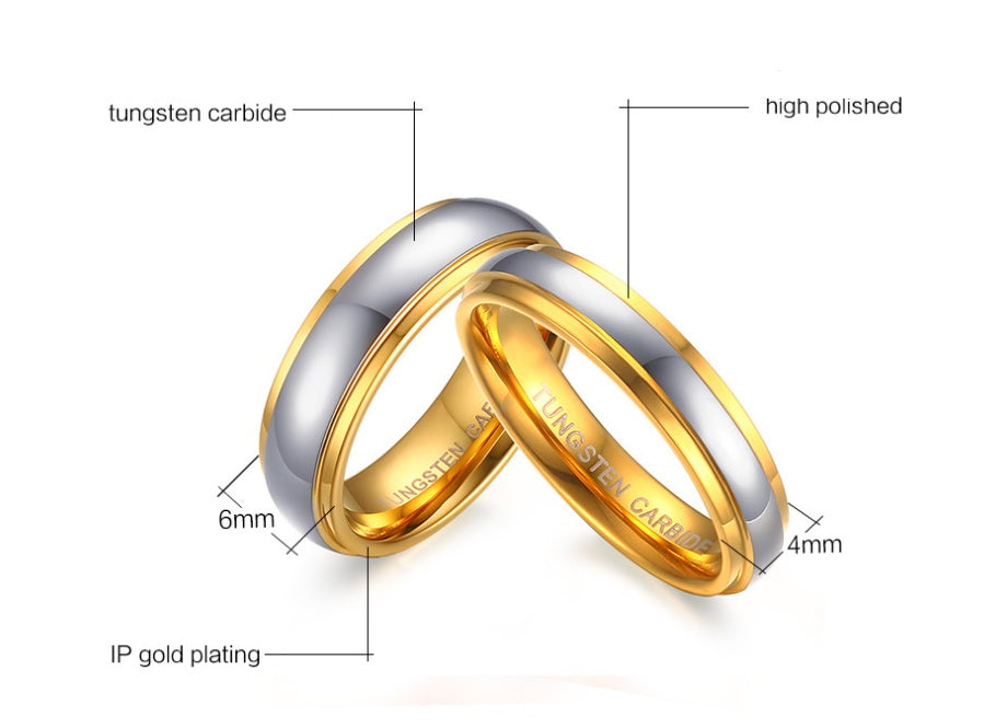 Anillo de boda para hombre y mujer