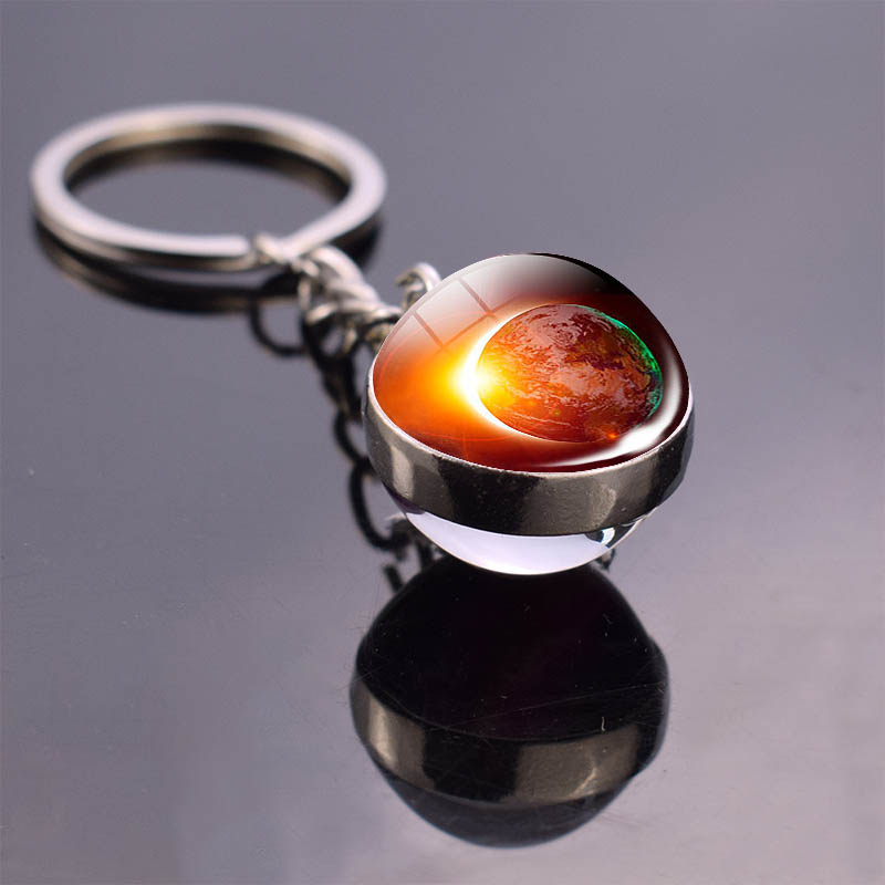 Solar System Planet Key Ring
