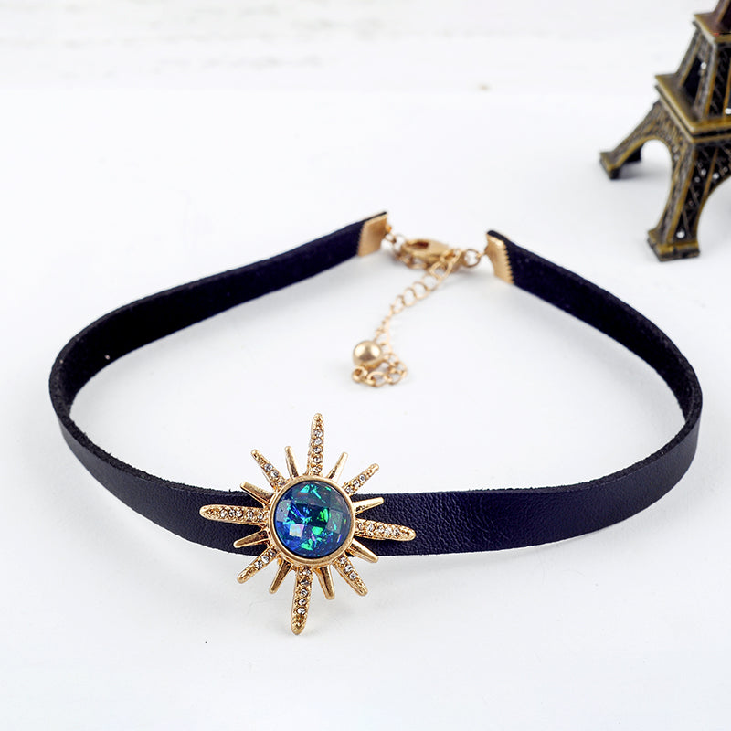 Einzigartige Harz-Kristall-Sternblumen Geschenke Modeschmuck