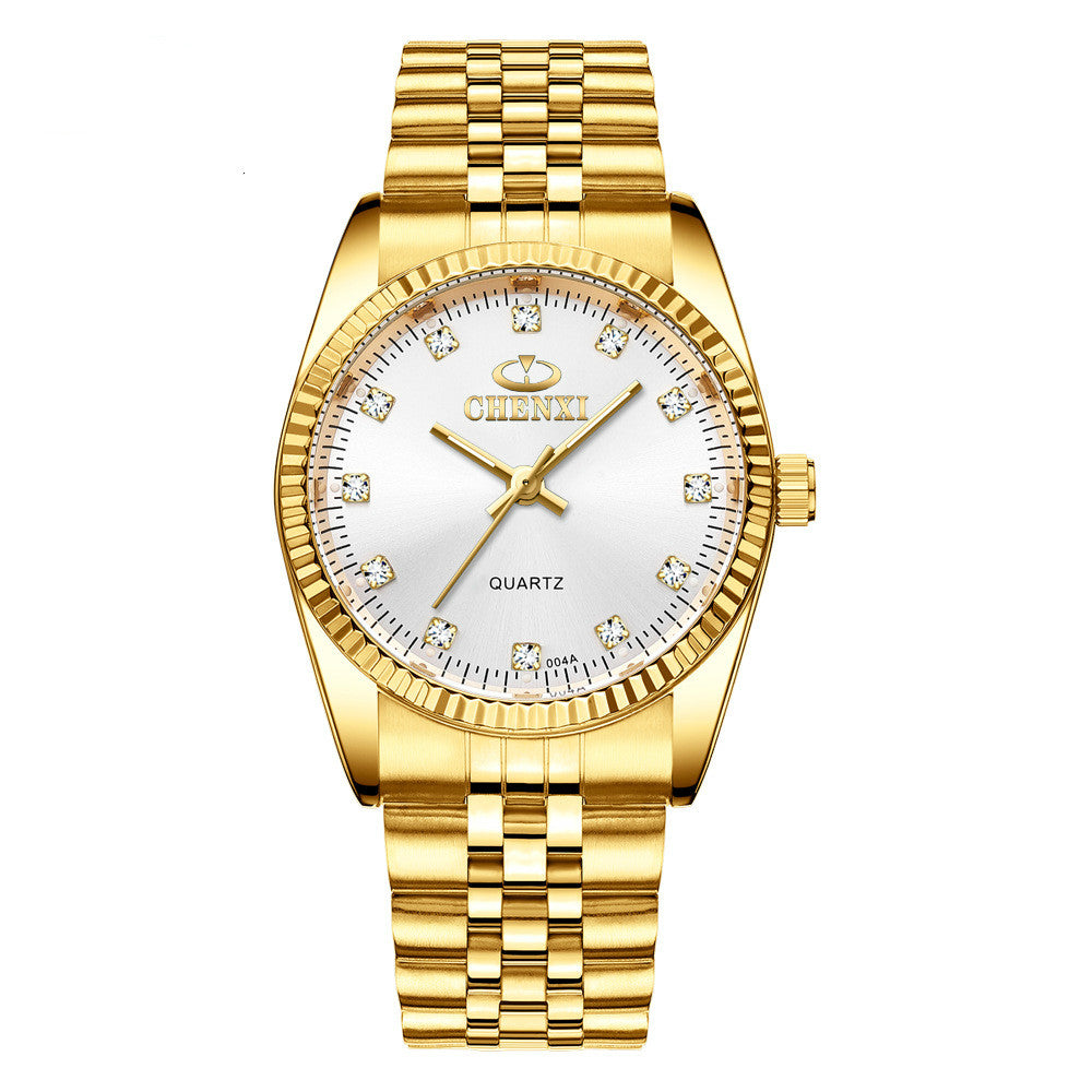 Goldene Uhr für Pärchen