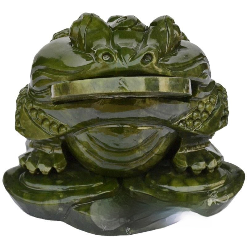 Südliche Jade Goldkröte Jadeschmuck