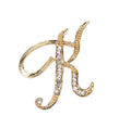 Mode Kleidung Accessoires 26 englische Alphabet Broschen