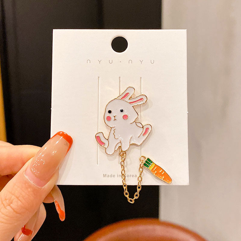 Accesorios todoterreno Broche de seguridad de dibujos animados Broche decorativo para escote