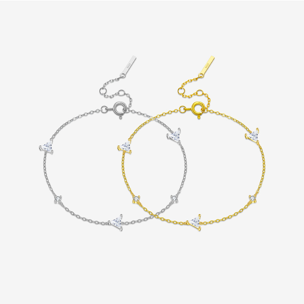Simple All-match S925 Sterling Silver Bracelet