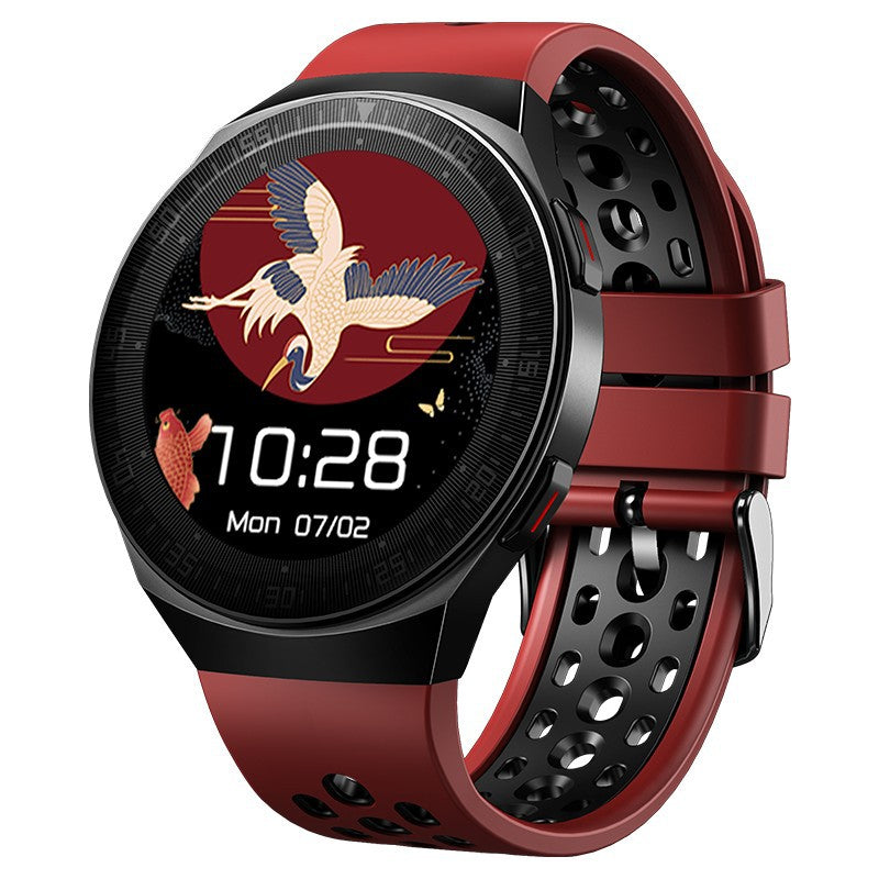 Kompatibel mit Apple, MT3 Bluetooth Smartwatch mit Voll-Touchscreen Musik-Player Uhr Fitness-Tracker für iOS Android Handy