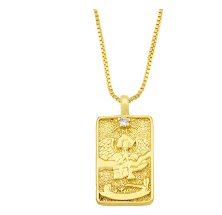 European And American Cross-border New Nordic Tarot Pendant