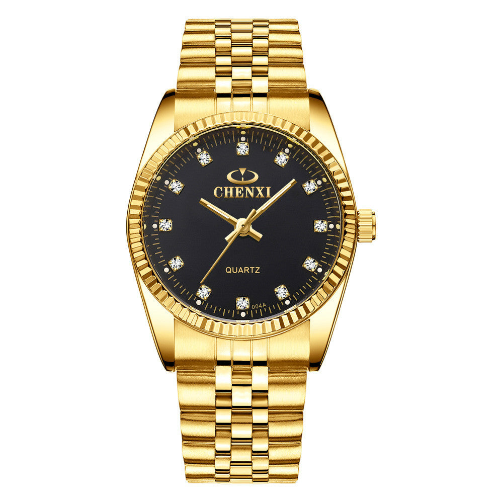 Goldene Uhr für Pärchen