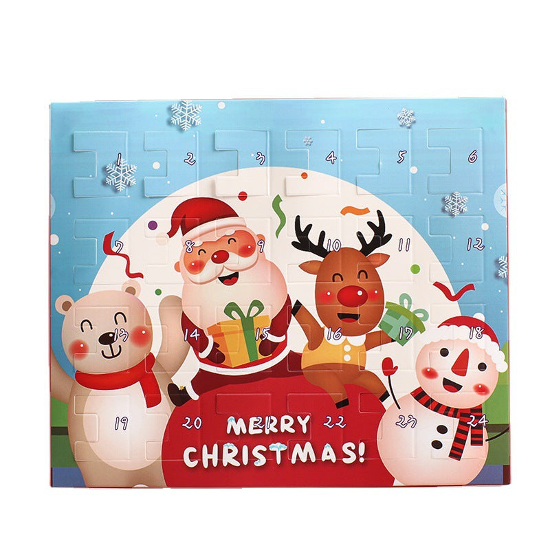 Set de Cajas Sorpresa Calendario de Adviento, Adornos Creativos para Hacer Tú Mismo, Regalos de Navidad