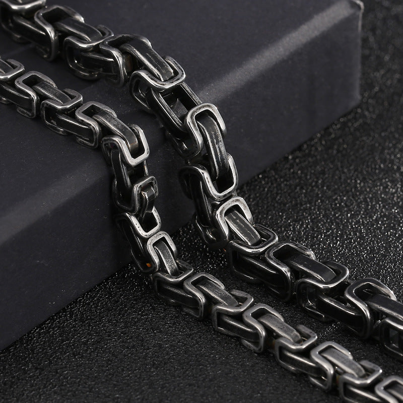 Casual All-match Stainless Steel Bracelet Personality