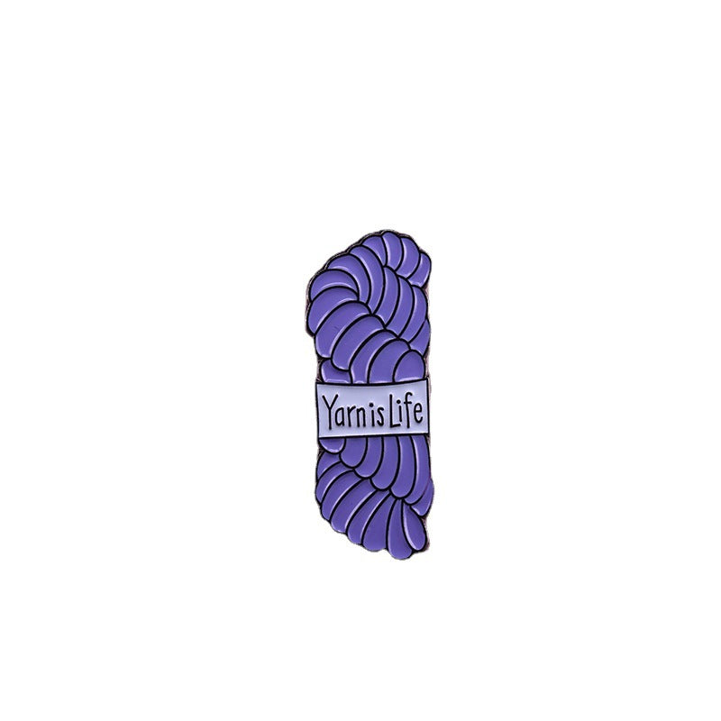 Broche de Hilo Ganchillo Insignia Accesorios para Amantes