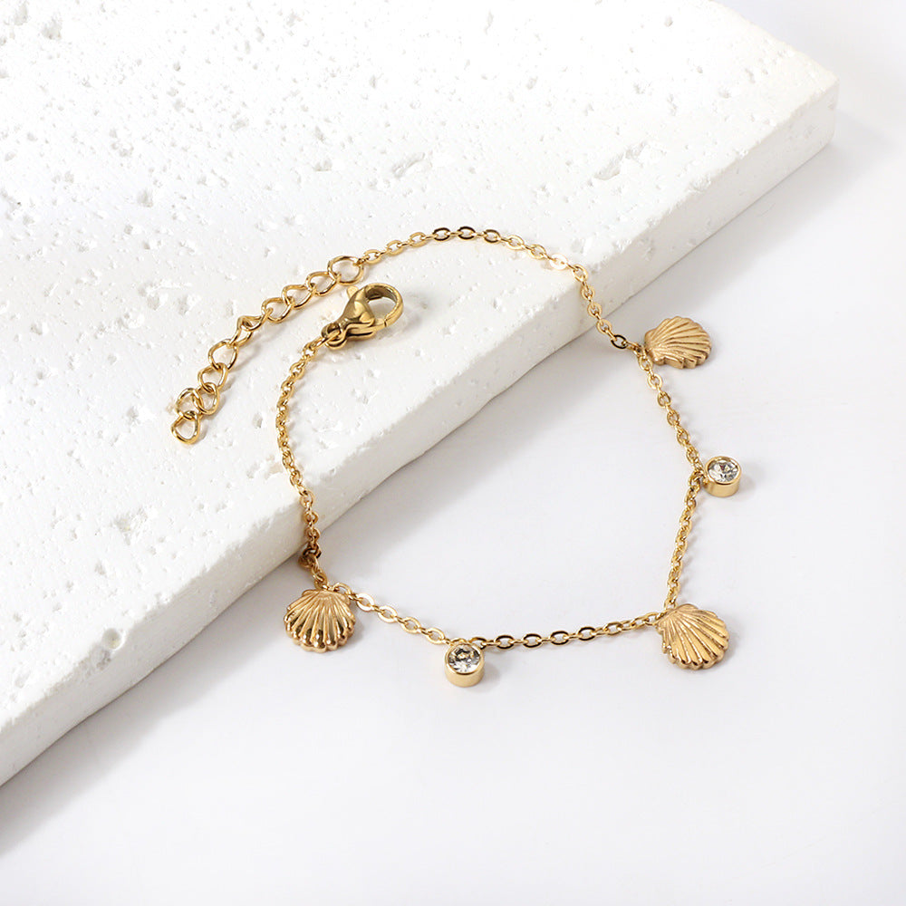 Europäisches und amerikanisches Mode-Armband, schlicht, exquisit, edel, anmutig, cooler Stil