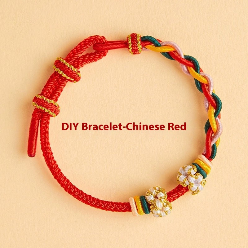 Diy Carrying Strap Semi-finished Bracelet Girls Wearable Lucky Beads