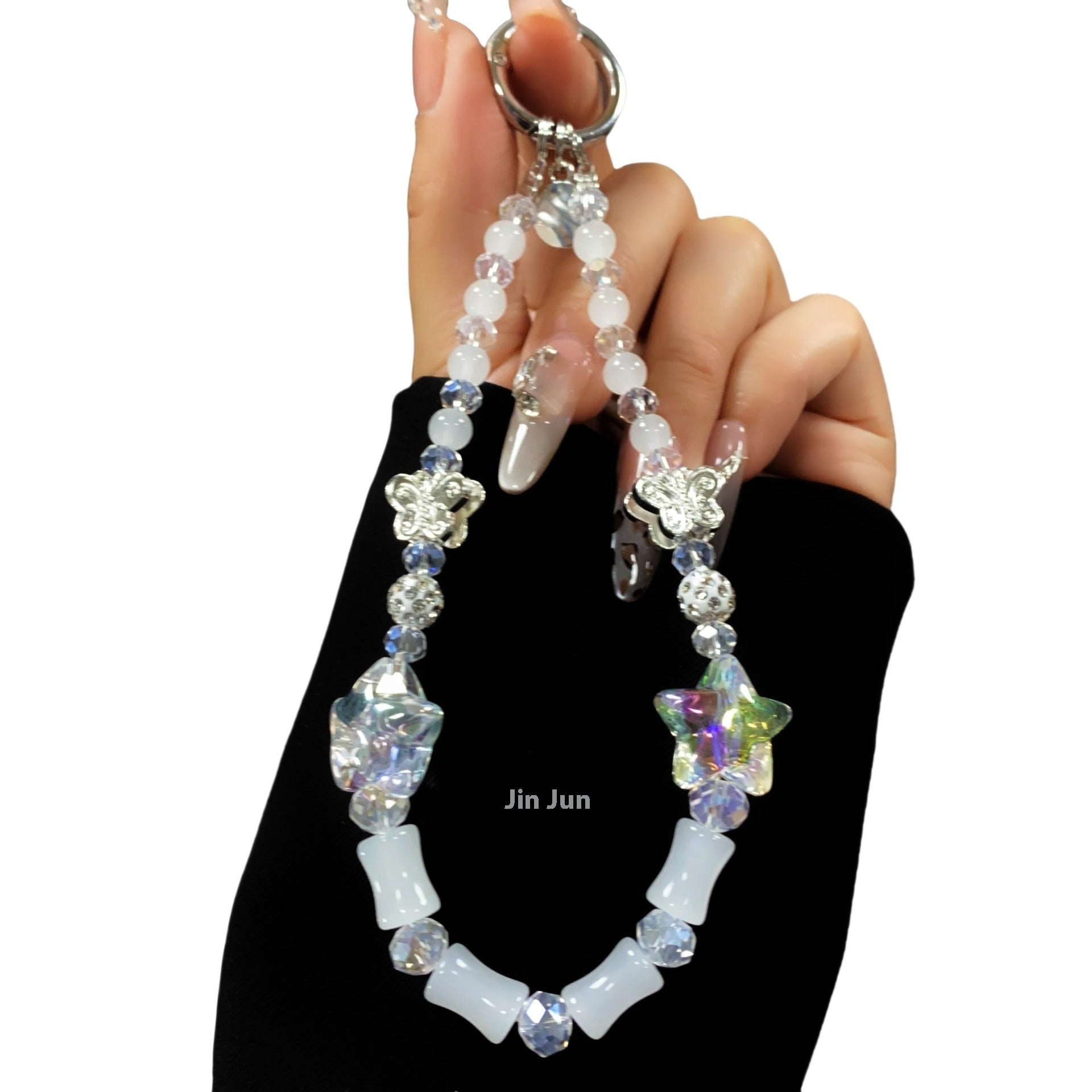 New Chinese Style Bamboo Joint XINGX Mobile Phone Lanyard Key Chain