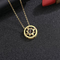 100 Languages Compass Projection Necklace Jewelry Customized Photos