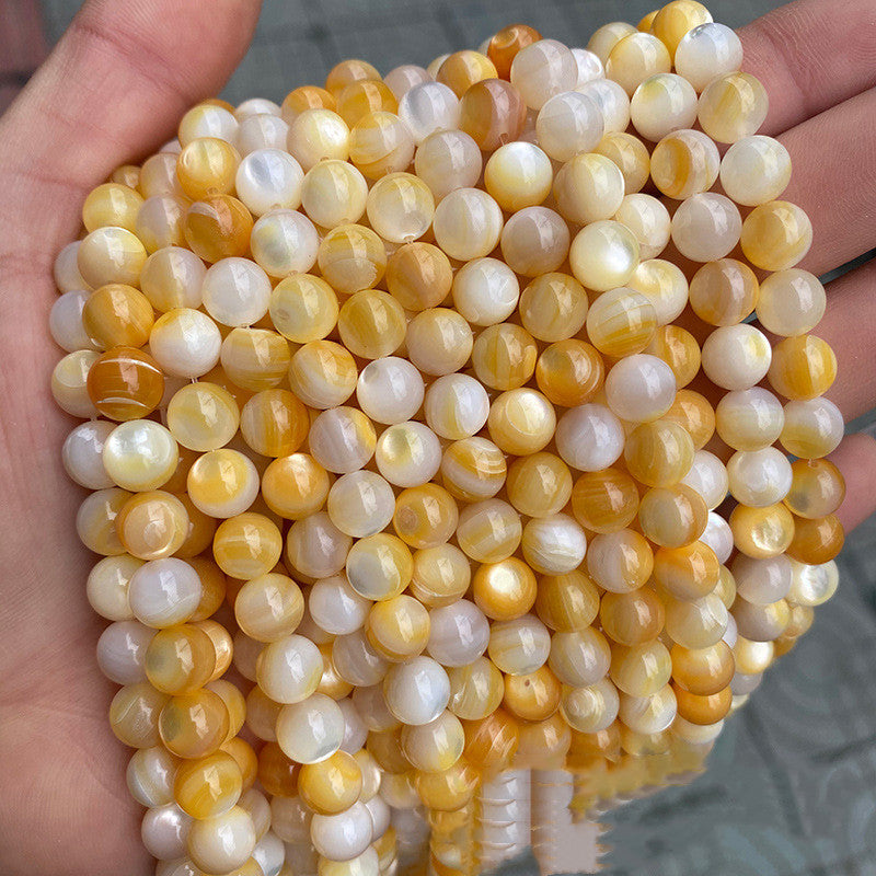 Accesorios de joyería con cuentas de bricolaje de ostra perla