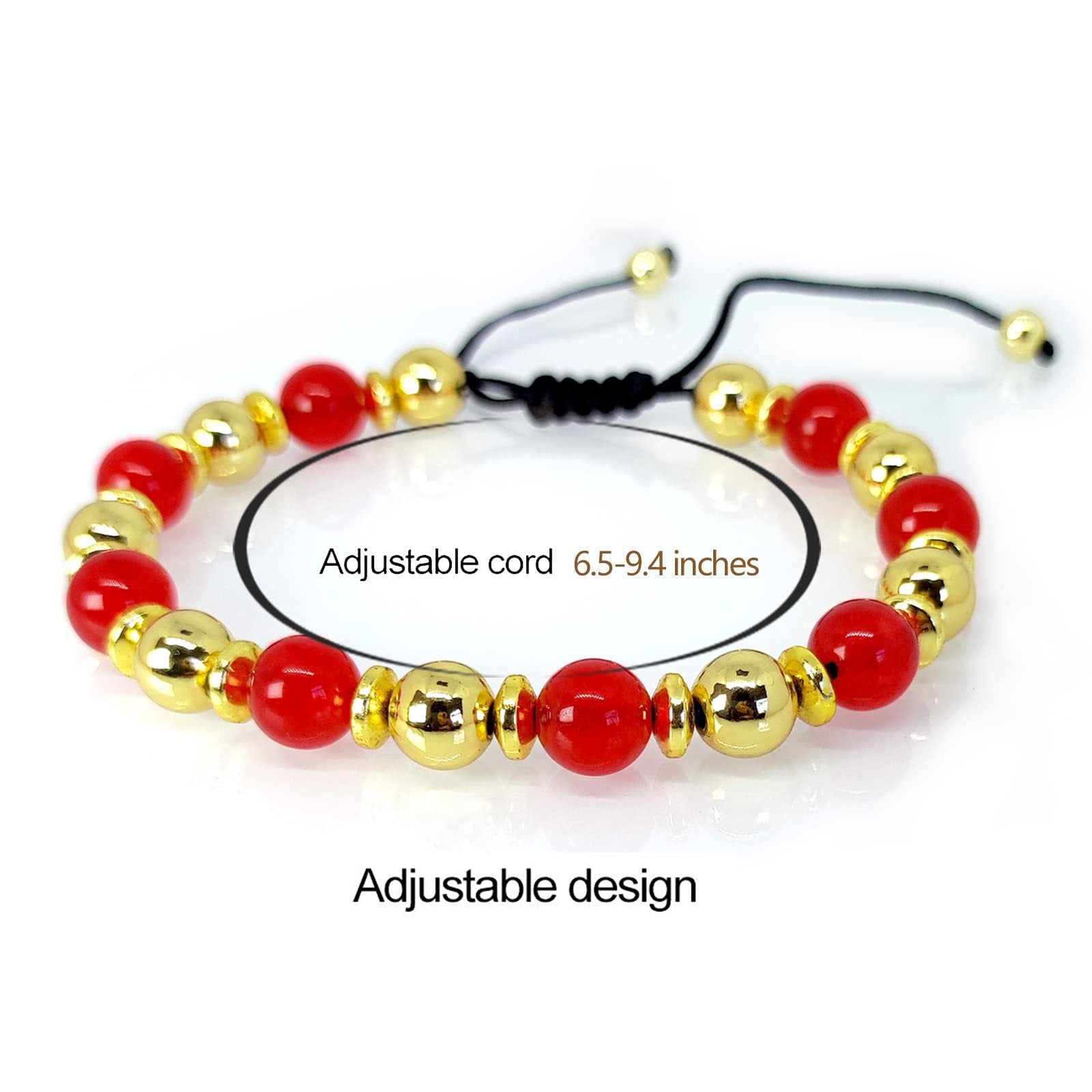 Agate Tiger Eye Lapis Lazuli Beaded Weave Bracelet