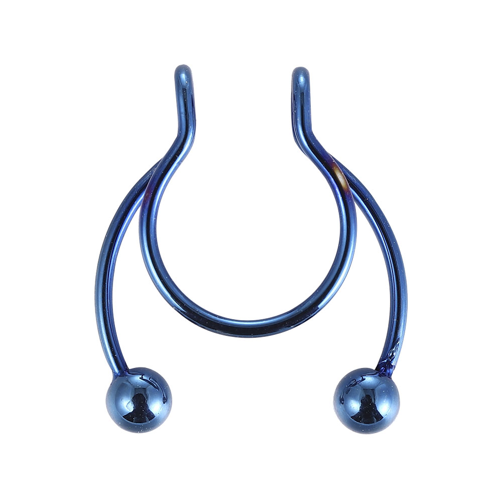 Piercing Stainless Steel Magnetic False Nose Ring