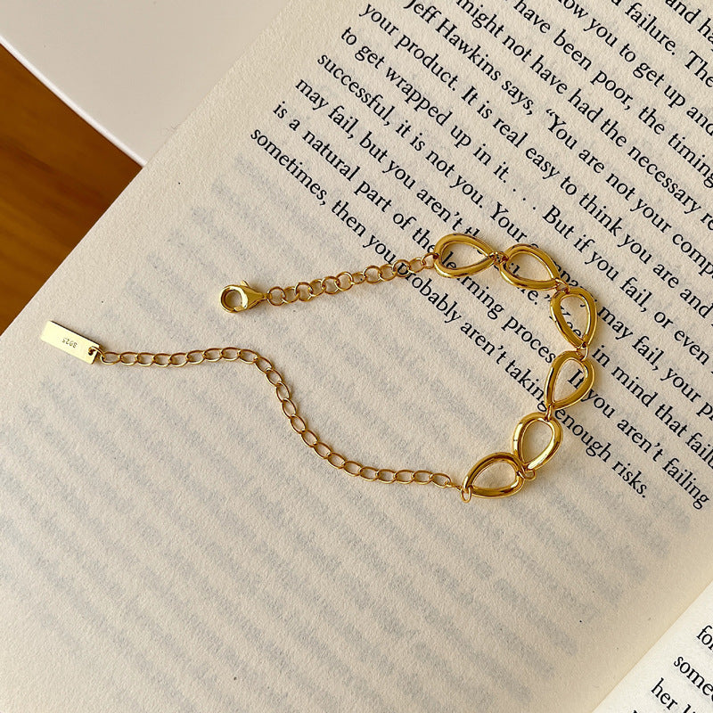 Water Drop Ring Personalized Bracelet Female