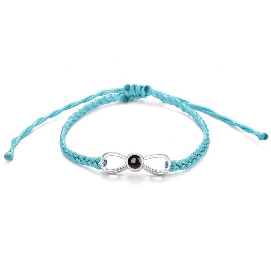 Korean Version Bow Weaving Projection Bracelet