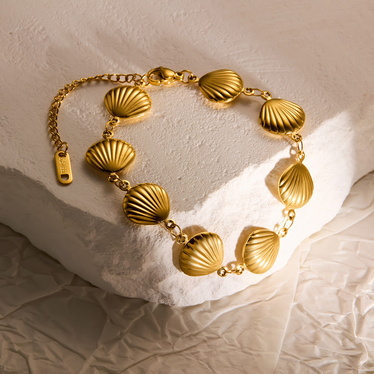 Pulsera de Corazón de Acero Inoxidable
