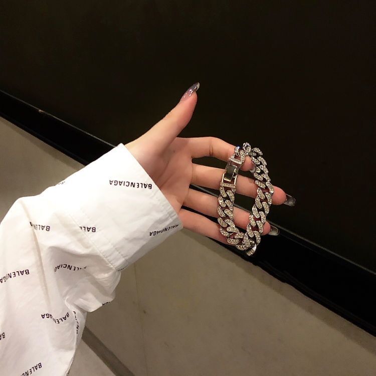 Kubanisches dickes Armband für Damen, Sommer, Ins-Design, besondere Interessen
