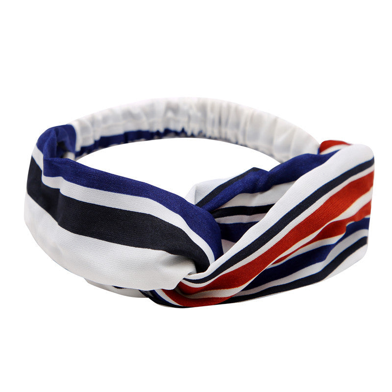 Women's Polka Dot Printed Bohemian Sweet Simple Hair Band