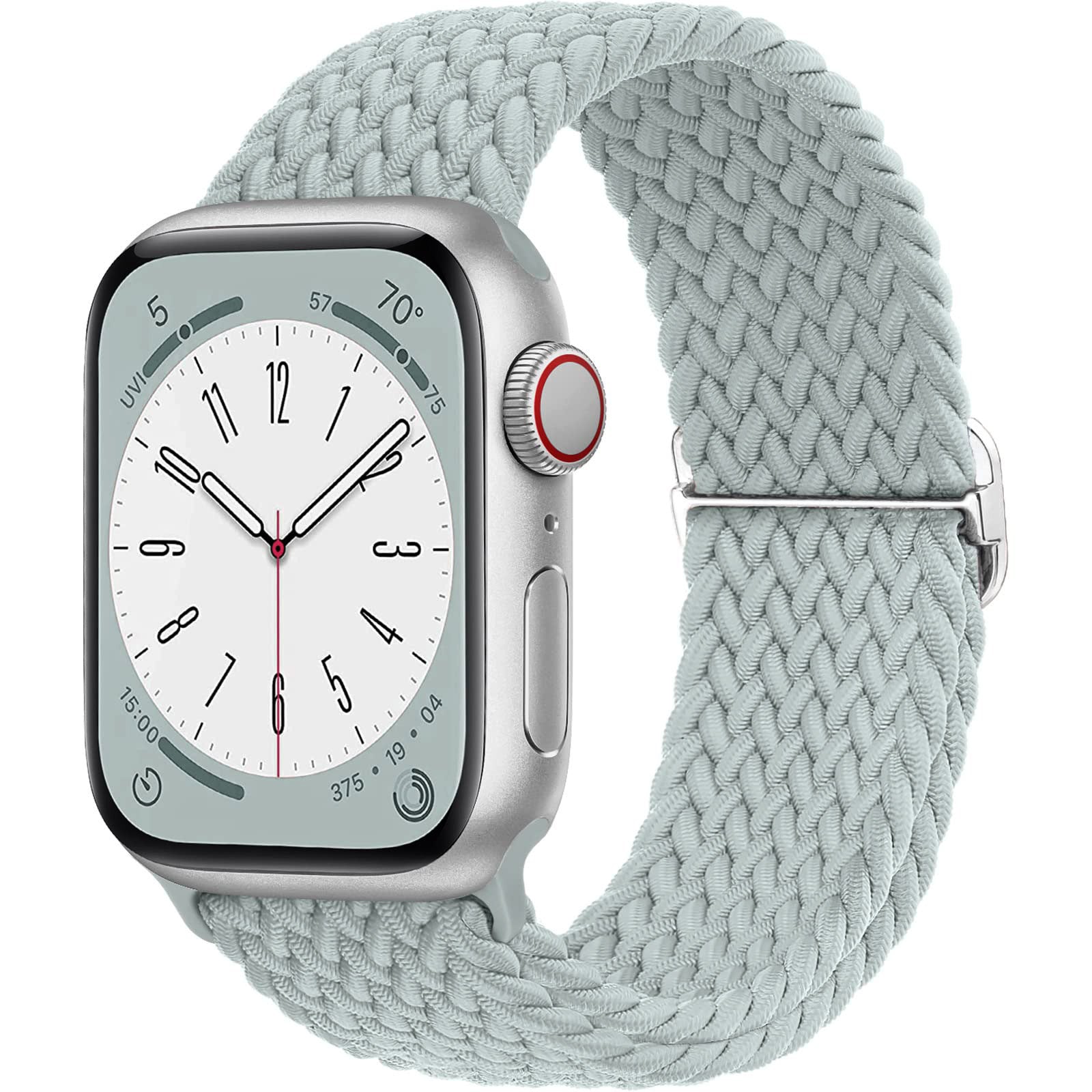 Correa de reloj ajustable de nailon trenzado