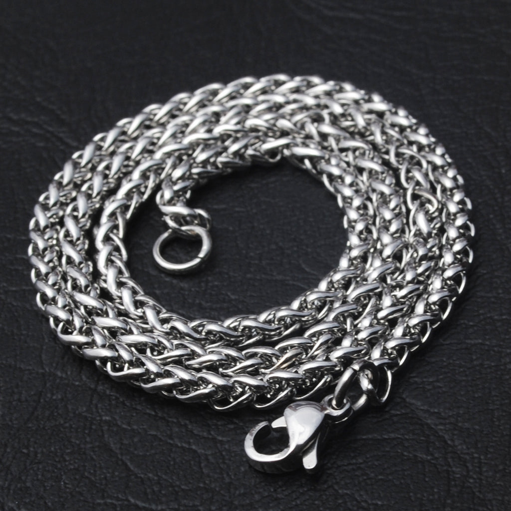 Asgard Crafted Handgefertigter Edelstahl Bärenpfoten-Anhänger mit Kette