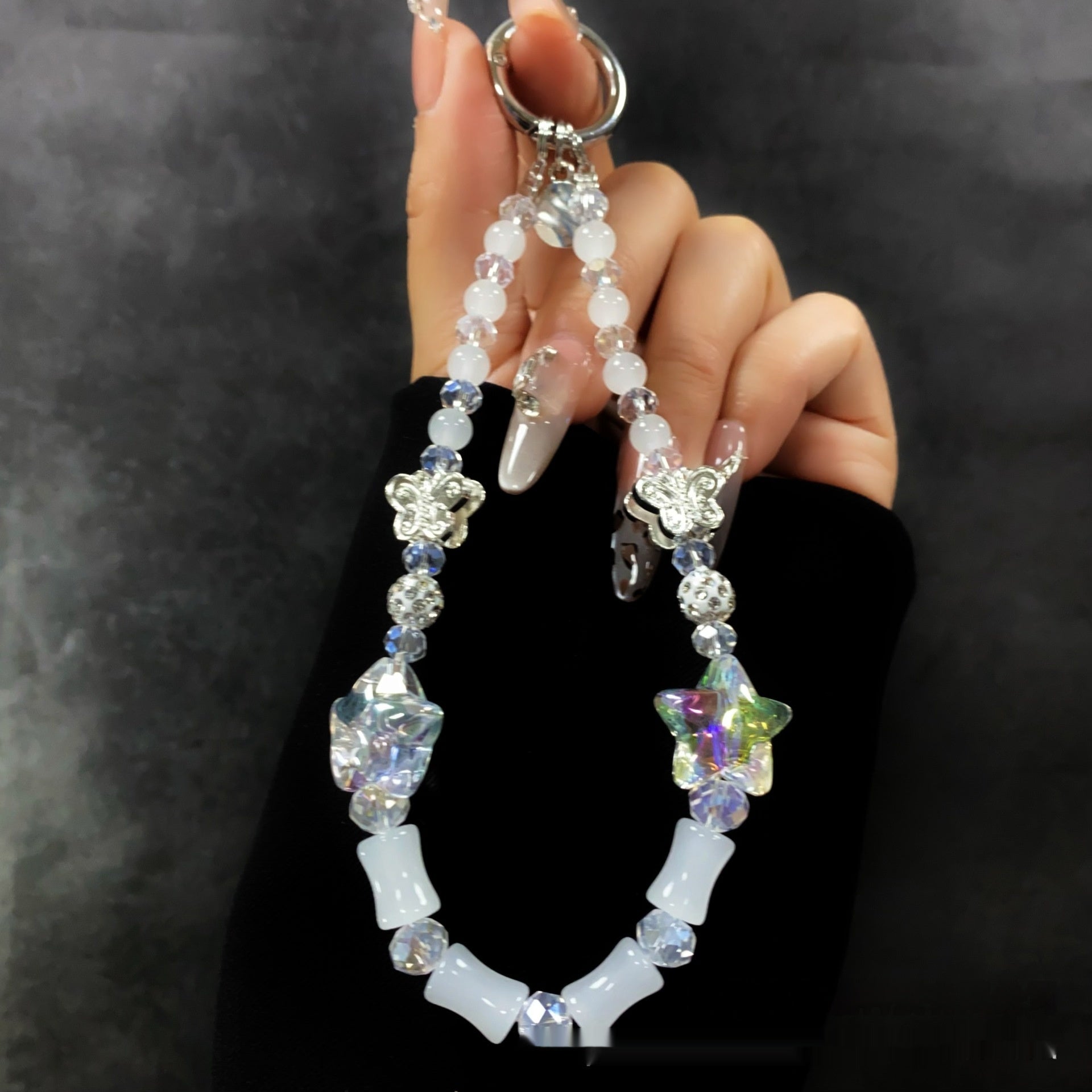 New Chinese Style Bamboo Joint XINGX Mobile Phone Lanyard Key Chain