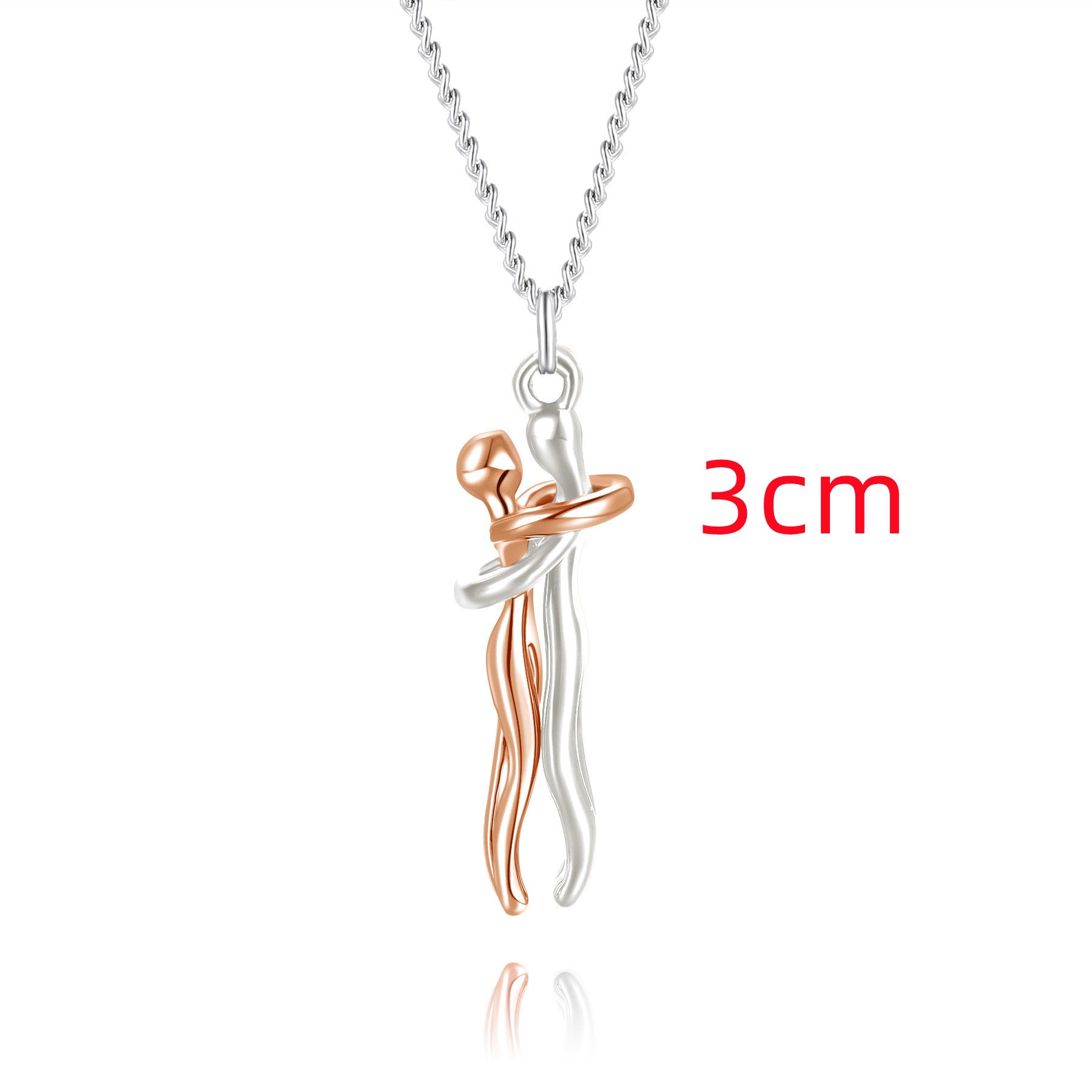 European and American original couple necklace