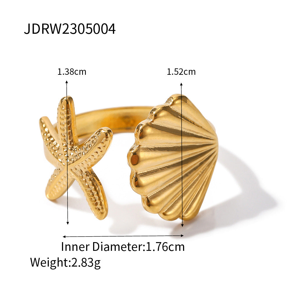Vielseitiger Muschel- und Meereselement-Schmuck